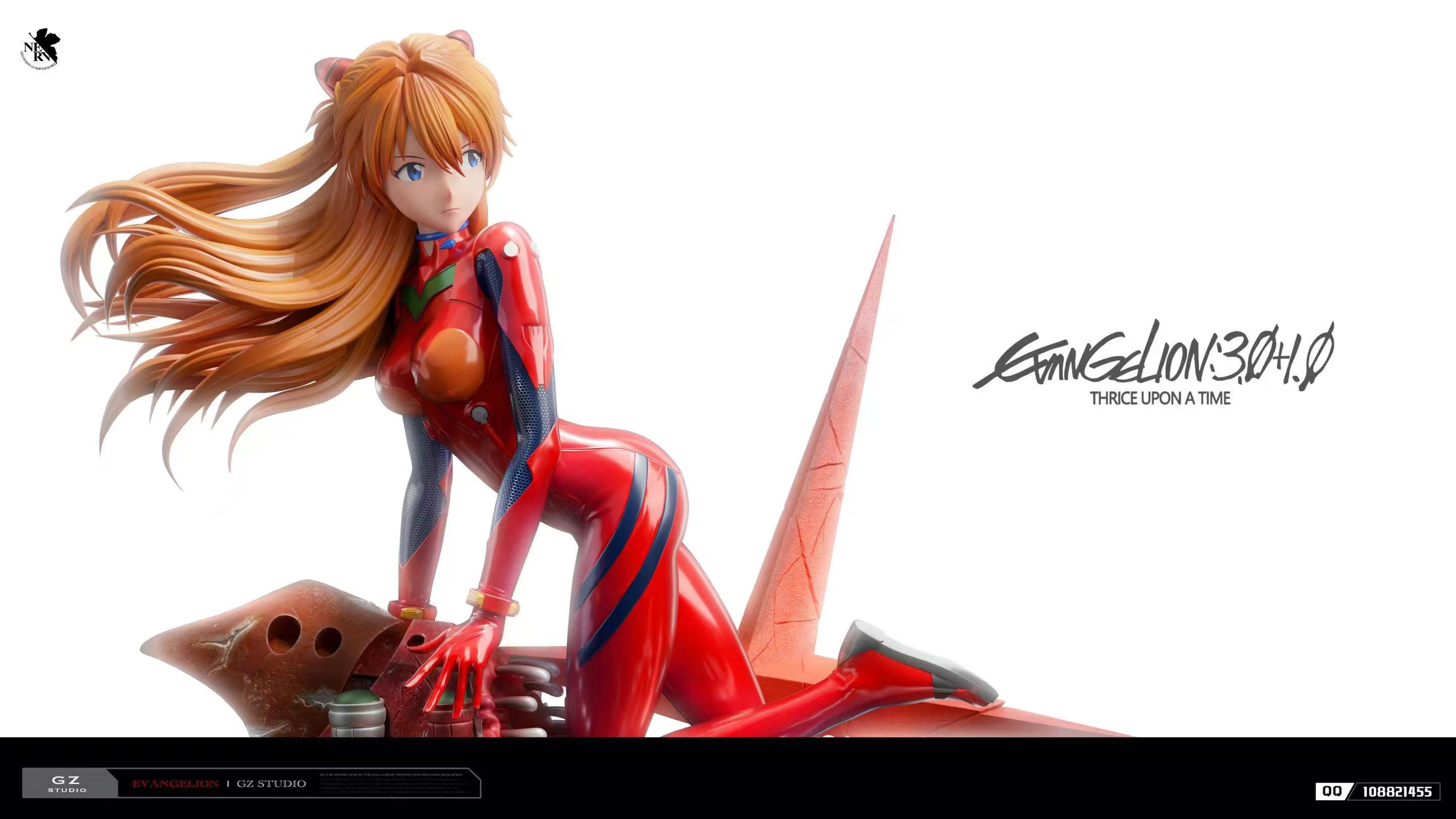 GZ Studio - NEON GENESIS EVANGELION Asuka with LED 1/6 Statue(GK)