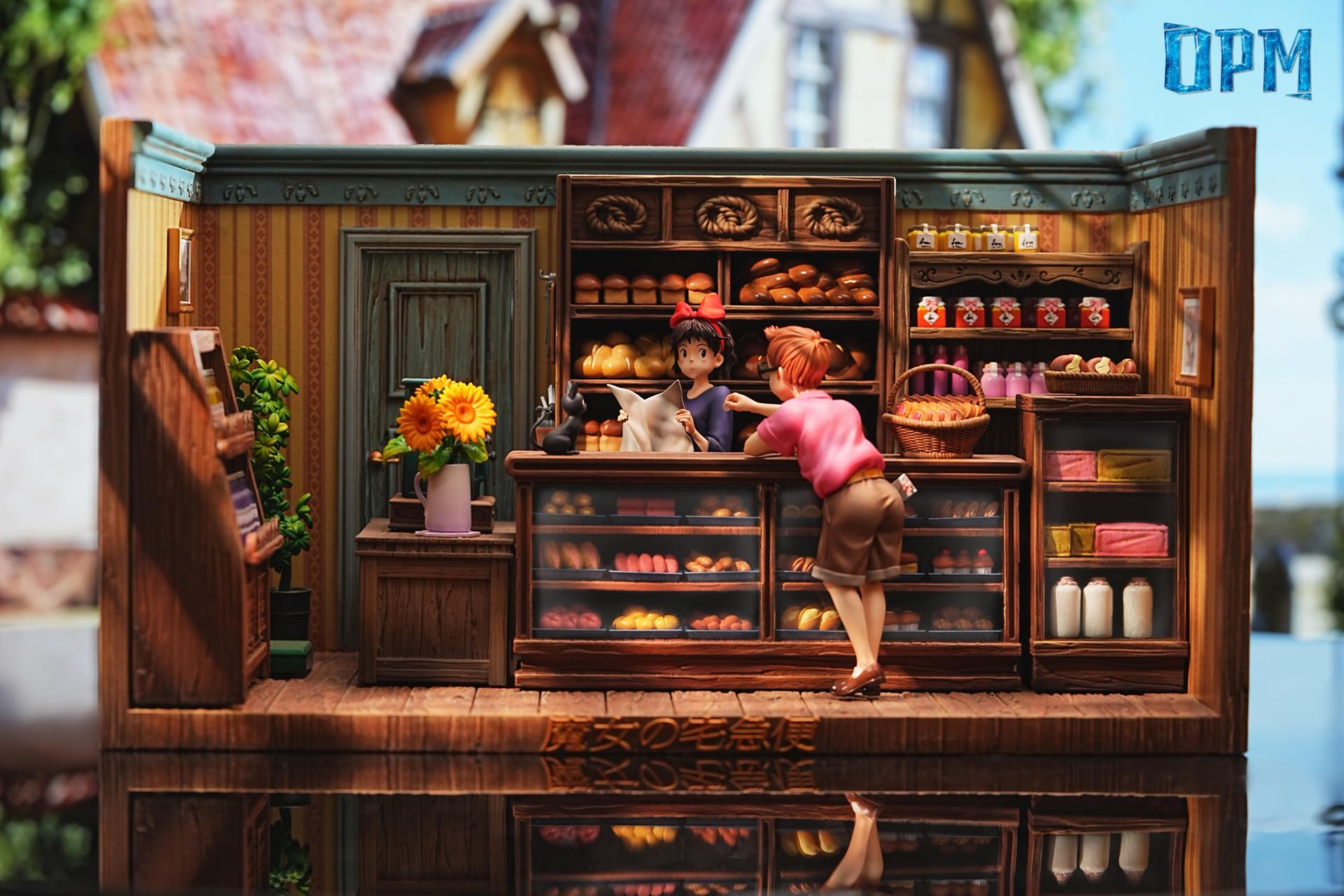 OPM Studio OPM Miyazaki Hayao Desktop Scene Series 014  Kiki's Delivery Service Bakery