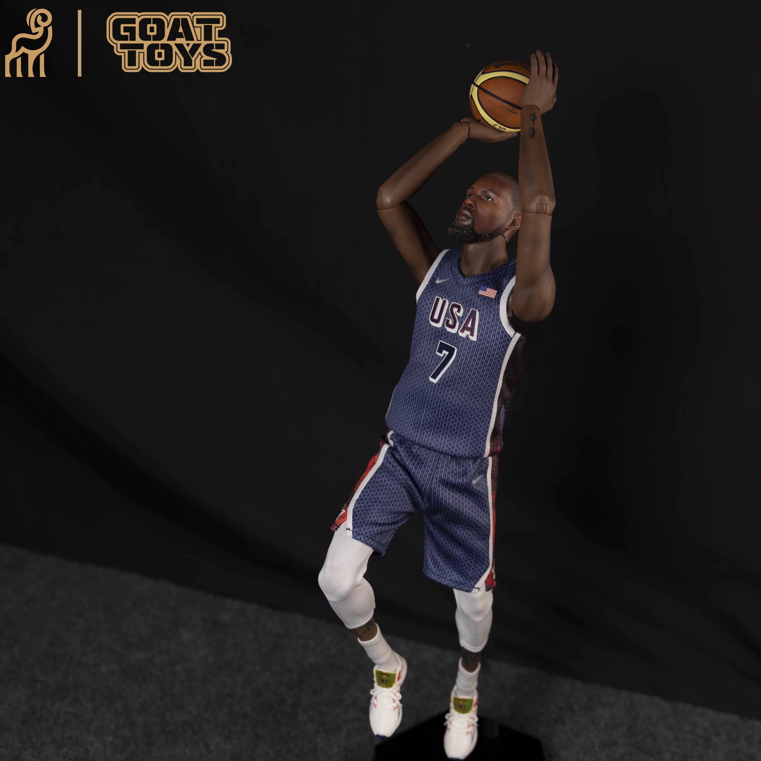 Goat Toys - NBA 1/6 Kevin Durant Olympic Games Fine Paint Set Action Figure