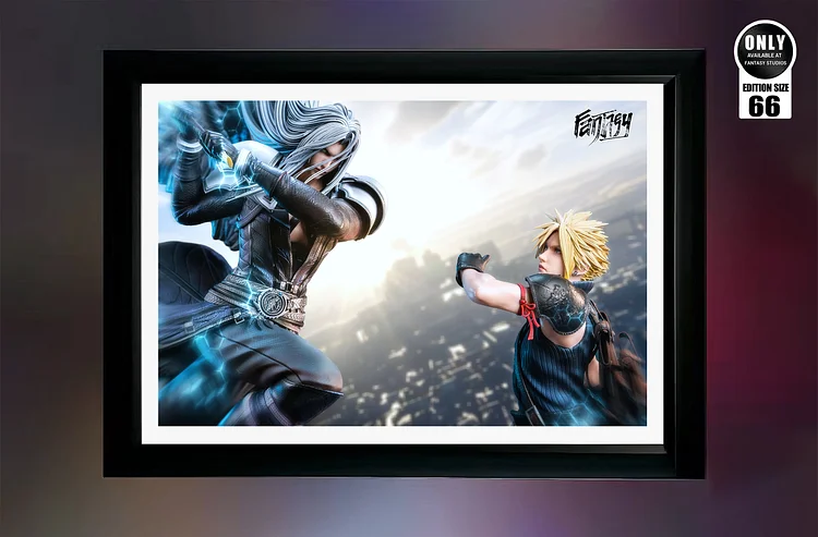 FANTASY Studio & Dragon Studio - Final Fantasy Sephiroth VS Cloud Strife 1/4 Statue(GK)