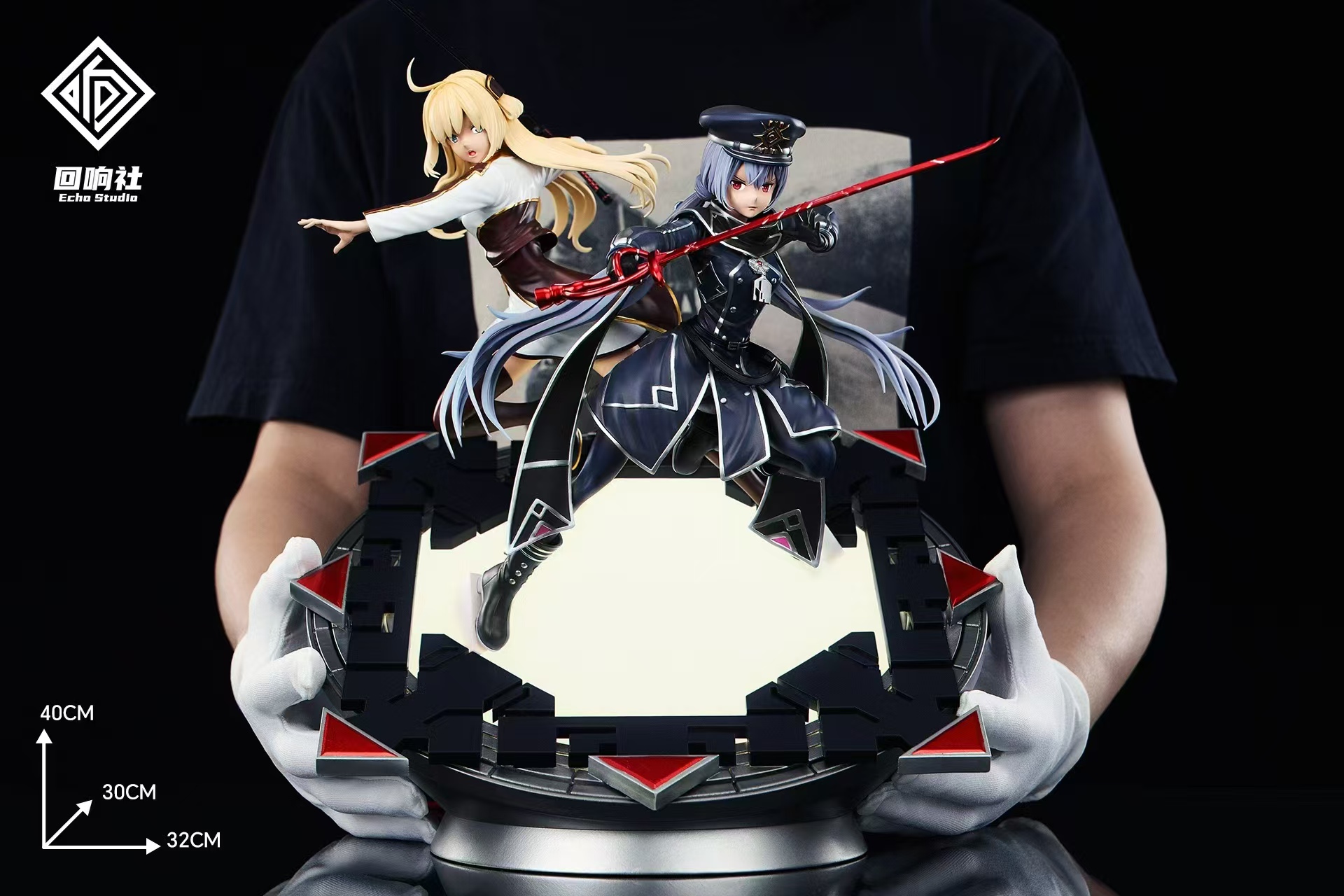 ECHO Studio - Sky Striker Ace Zero & Roze with LED 1/6 Statue(GK)