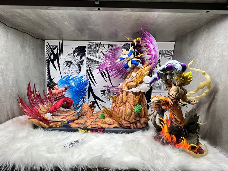 In-Stock SKY TOP STUDIO – DRAGON BALL Z: GOKU’S KAMEHAMEHA VS VEGETA’S GALICK GUN STATUE