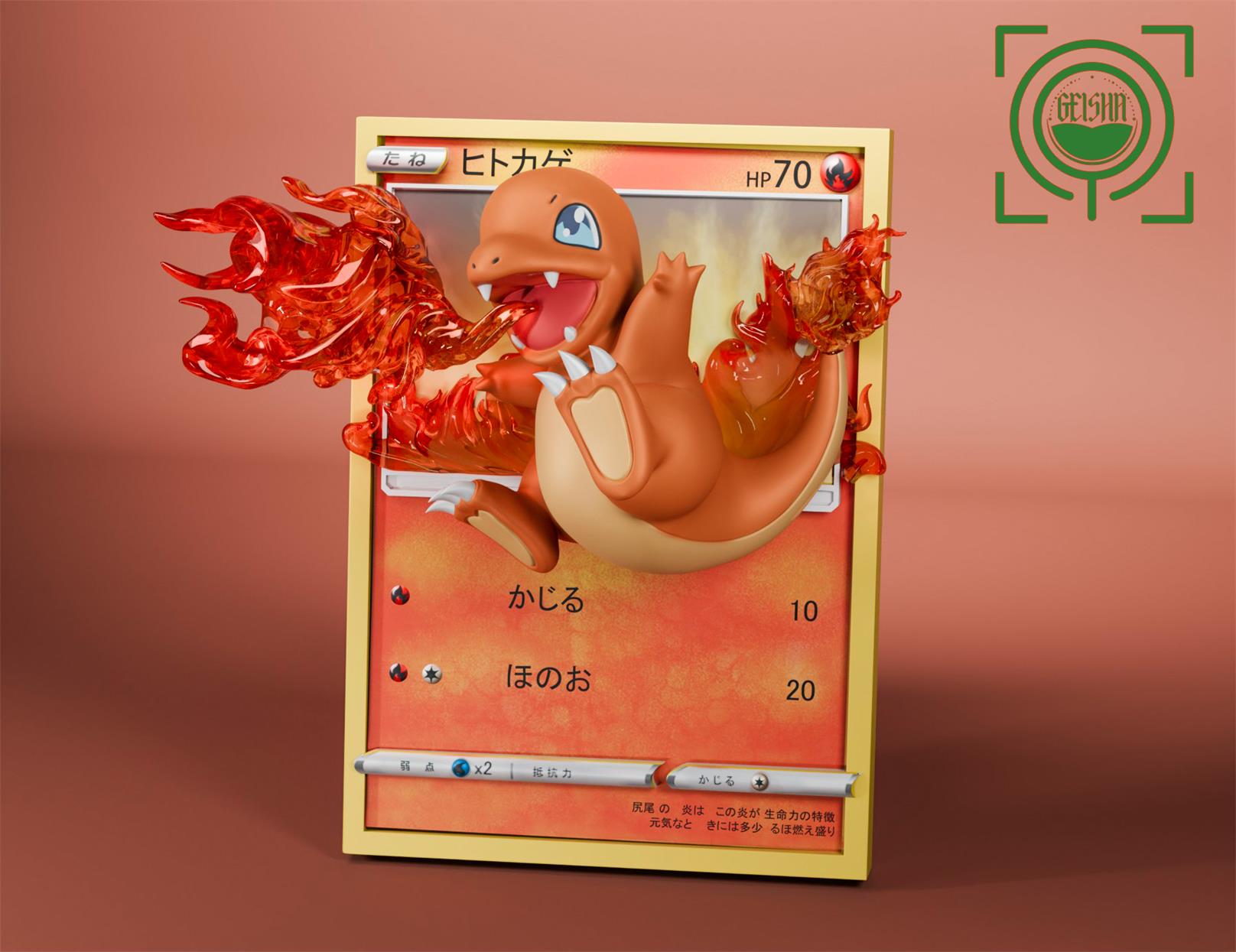 Pre-order GEISHA  Jigglypuff Charmander and Bulbasaur Pokémon GK Figure Model