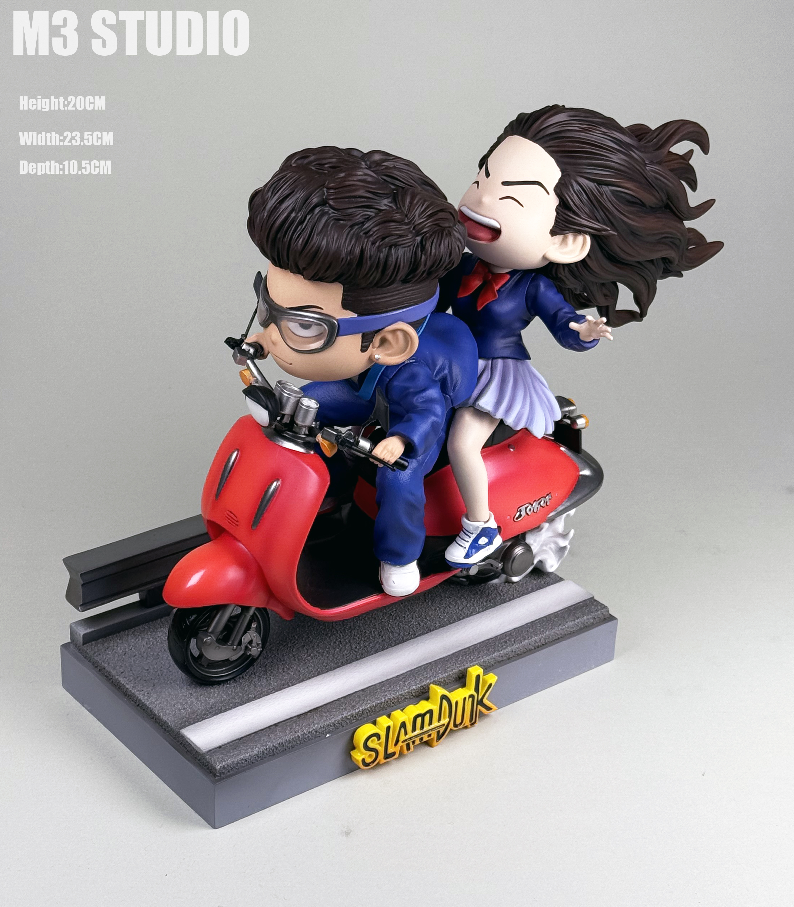 M3 Studio - Slam Dunk - Riding Miyagi Ryota & CaiZi Statue(GK)