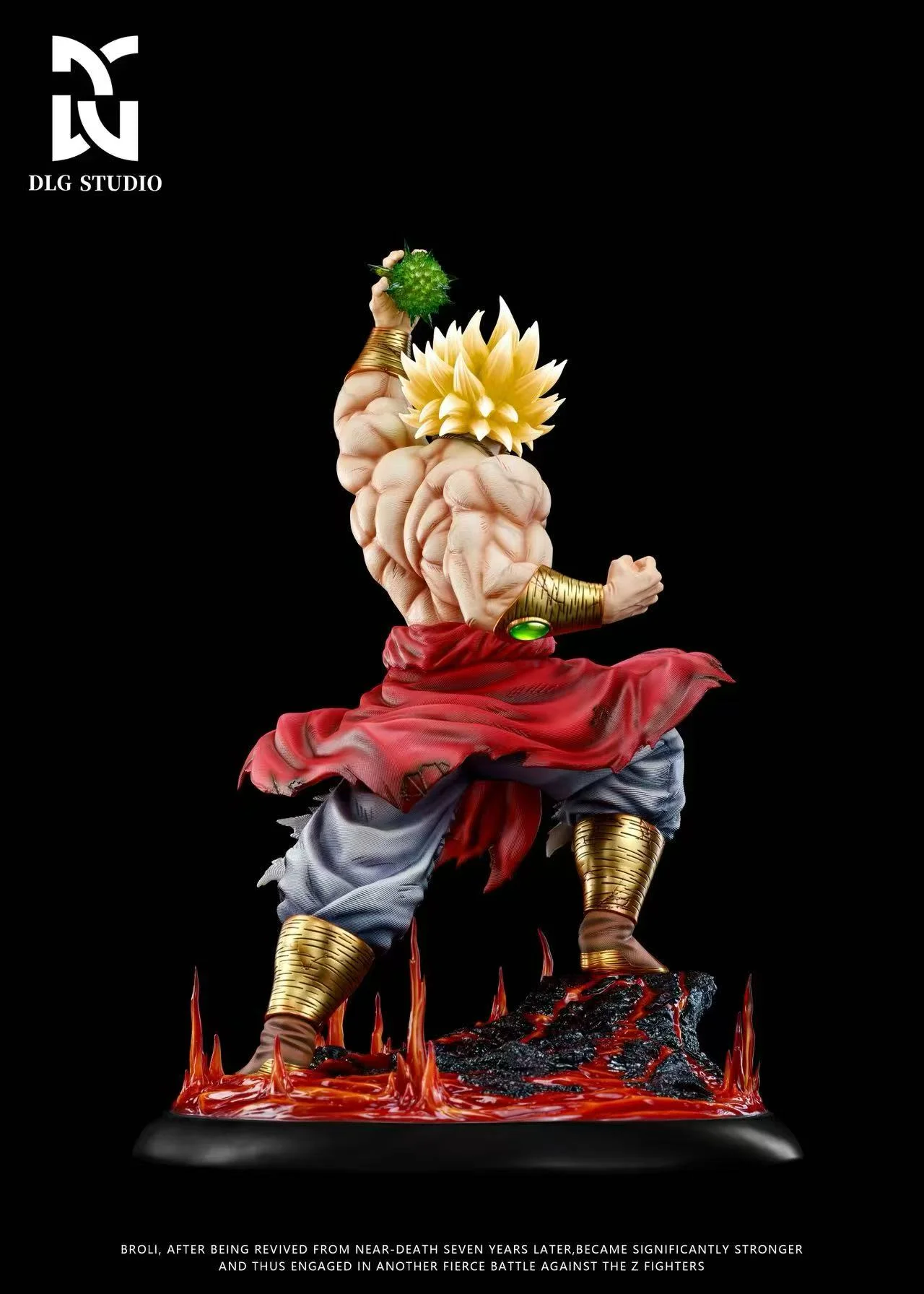 DLG Studio - Broly Single Character Museum Statue Series Dragon Ball