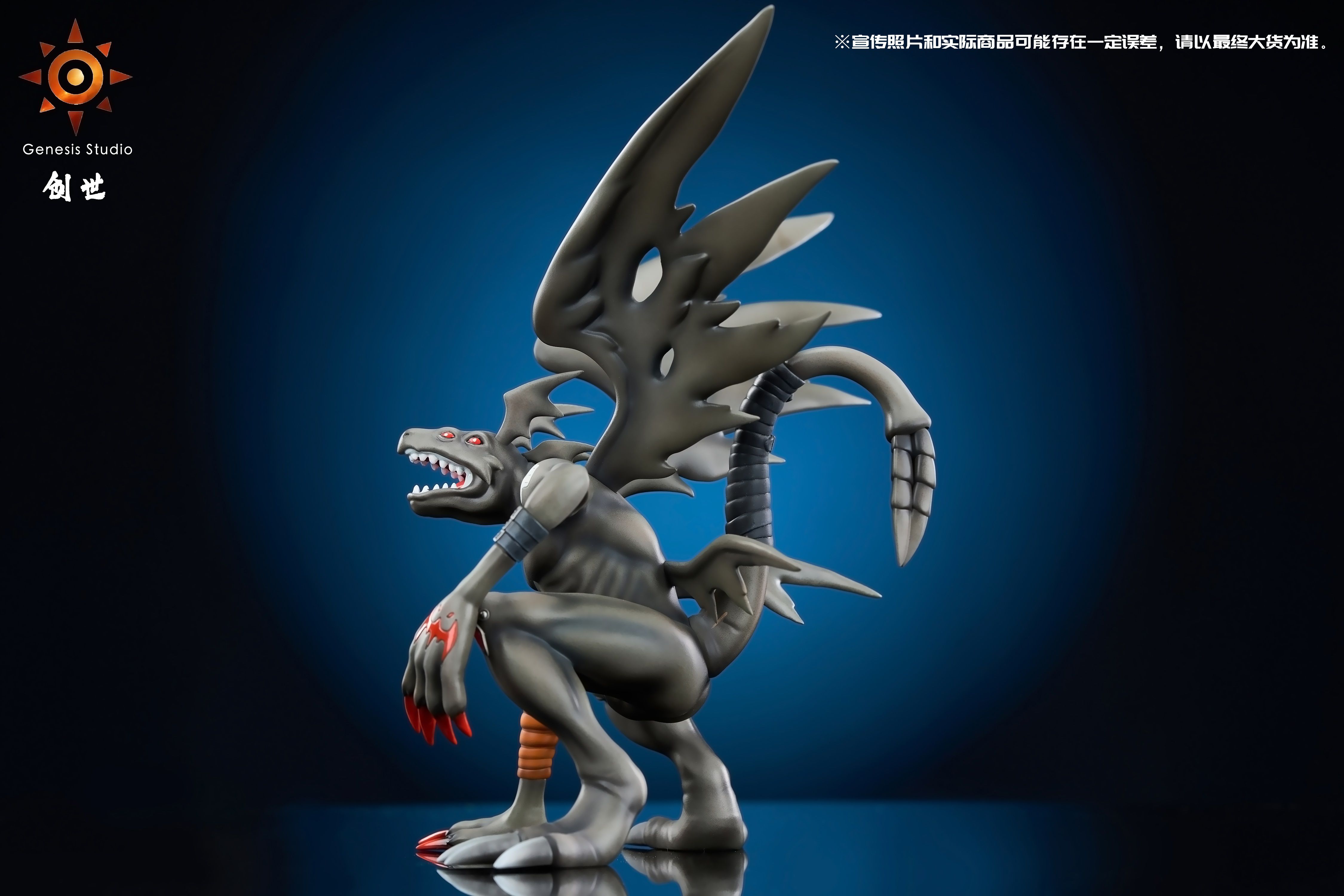 Pre-order Genesis Vampire Chapter Evil Dragon Beast Digital Monster GK Limited Edition Handmade Statue Model-Statue Master