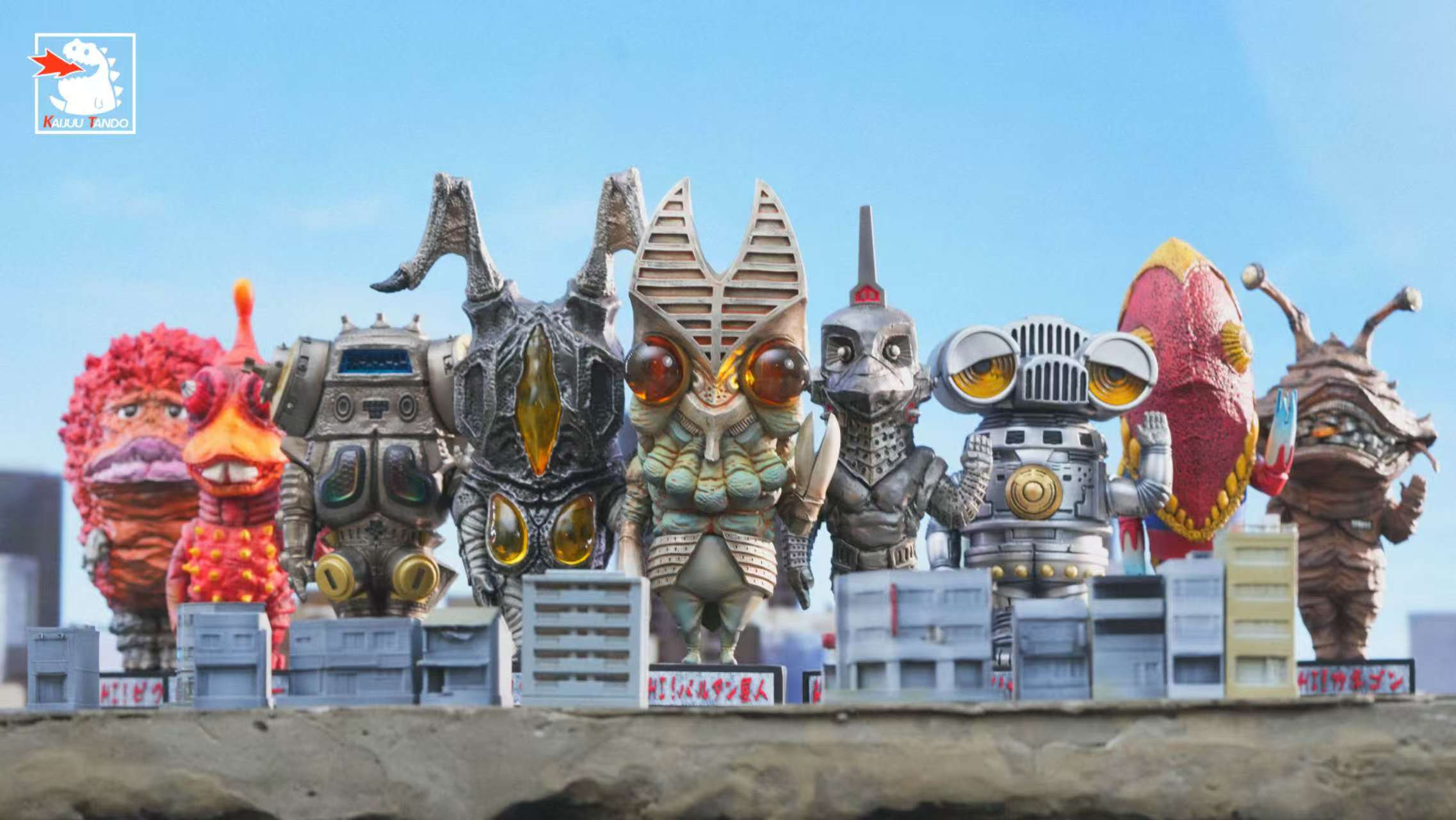 KAIJUU TANDO studio Pigmon Telesdon Kanegon