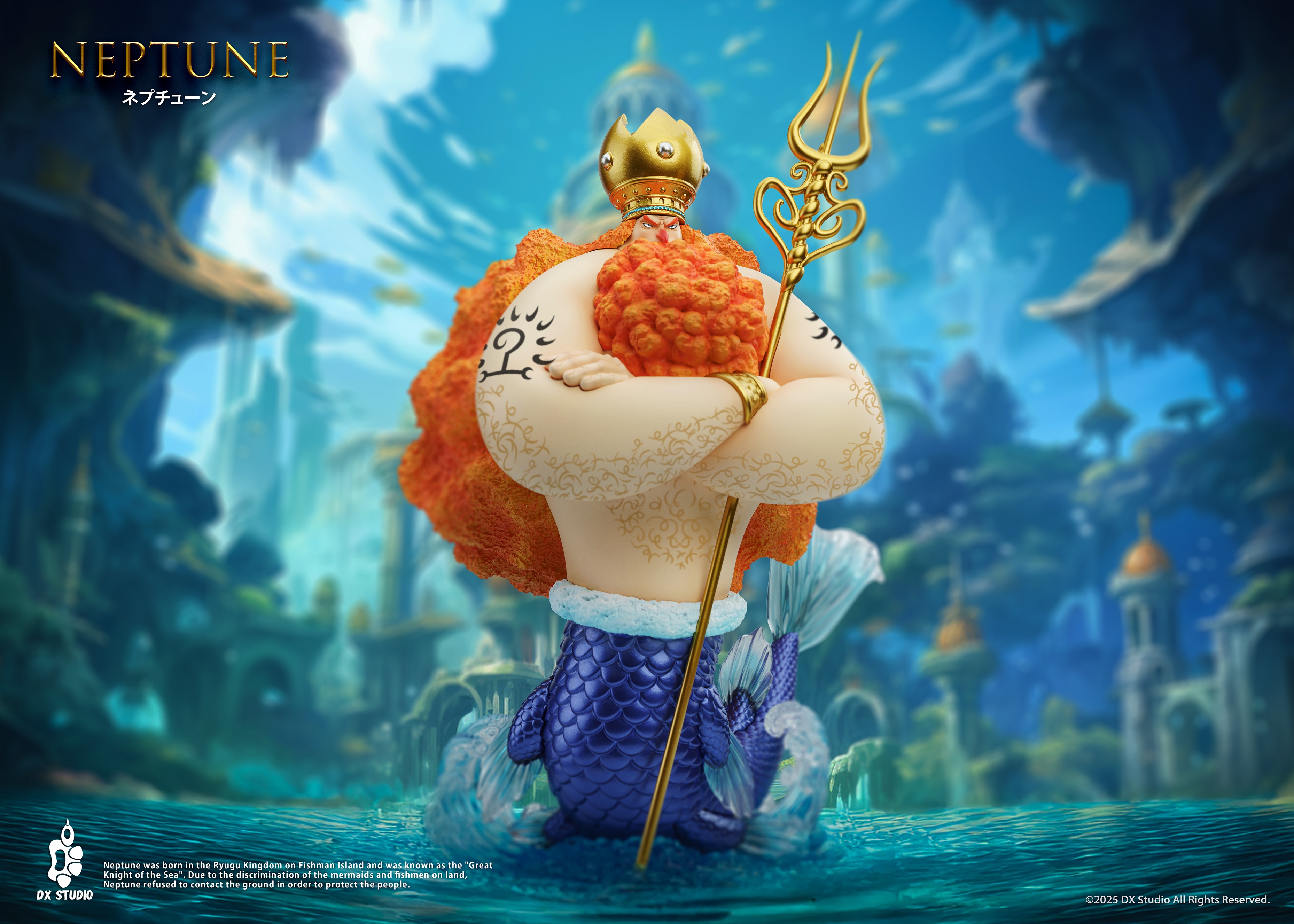 DX Studio - One Piece Neptune Statue(GK)