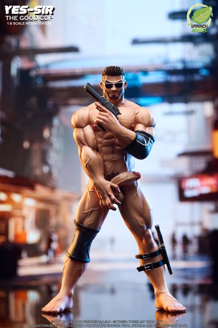 SPINACH Studio - Original Organic Boy #2 YES-SIR - THE GOOD COP Statue(GK) (Adult 18+)-Statue Master