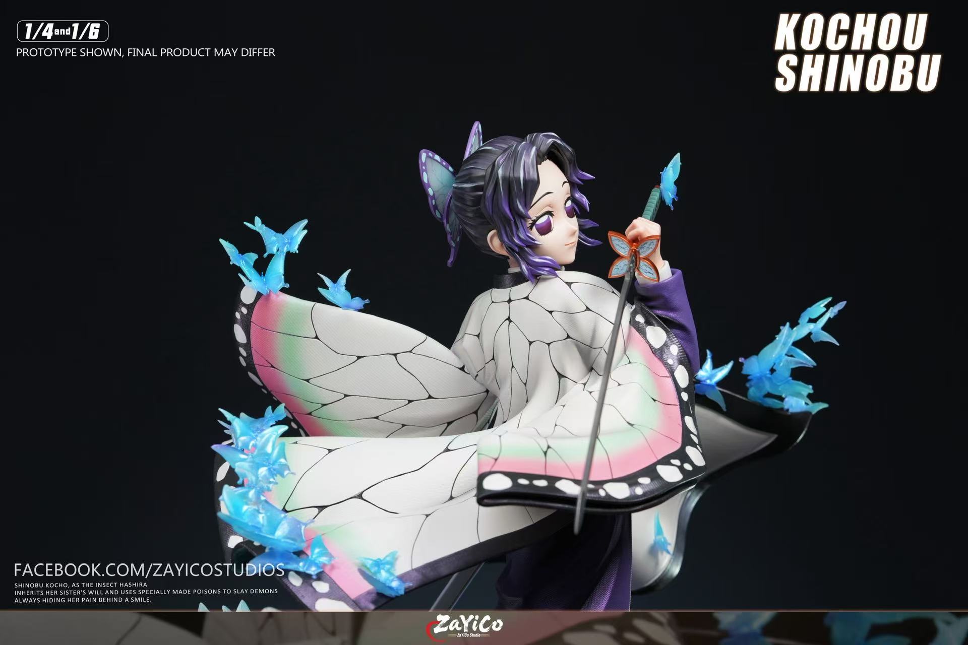 Zayico Studio Shinobu Kocho Insect Hashira Demon Slayer