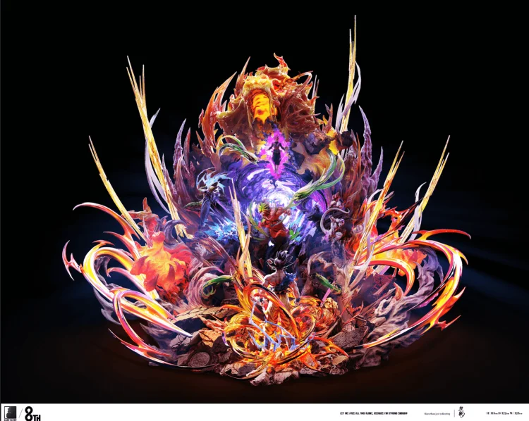 LAST SLEEP Studio - Dragon Ball Anniversary SS Series: Fighting Statue(GK)