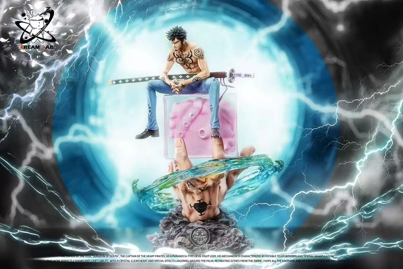 Dream Lab Studio - Trafalgar D. Water Law 'Heart DLC Only One Piece Statue