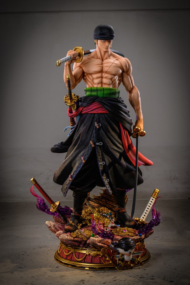 LX Studio - One Piece 1/1 Roronoa Zoro Statue(GK)