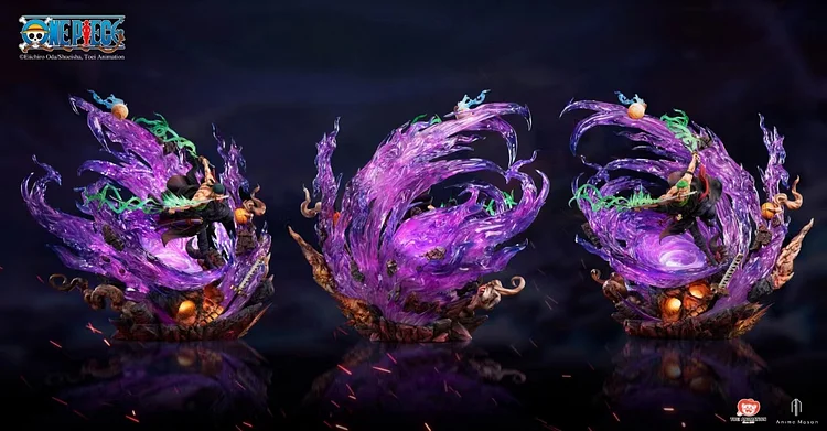 Anime Mason Art - One Piece Roronoa Zoro Three Swords Style 1/6 Scale Licensed GK Statue