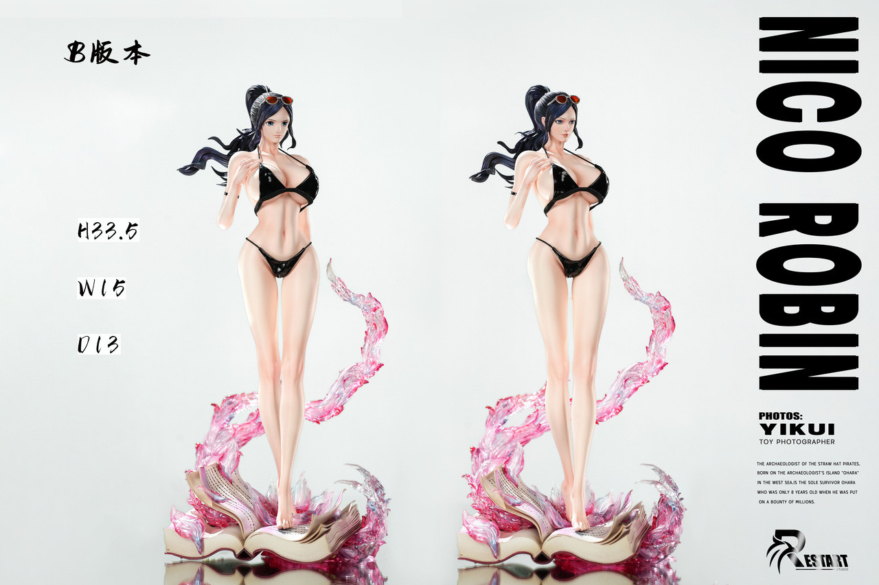 Restart Studio - One Piece Nico Robin Book Effects 1/6 Statue(GK) (Adult 18+)