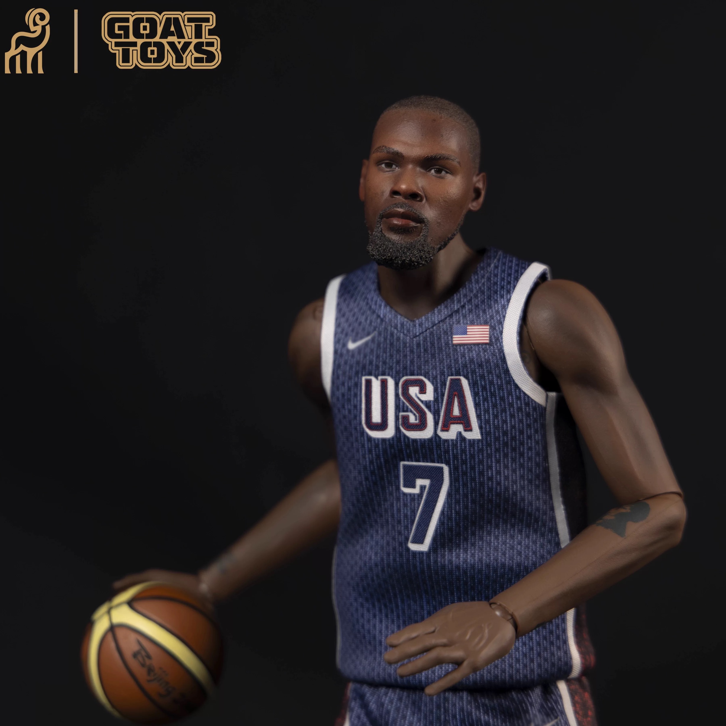 Goat Toys - NBA 1/6 Kevin Durant Olympic Games Fine Paint Set Action Figure