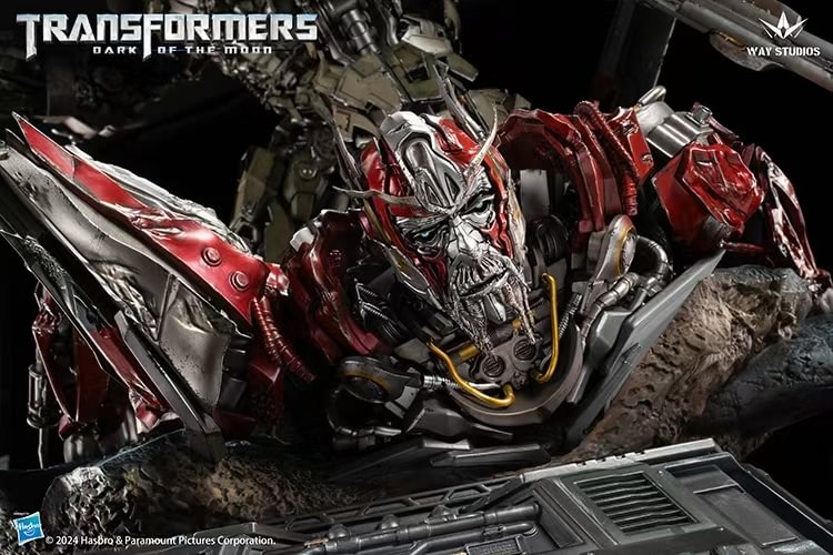 Way Studio - Transformers: Dark of the Moon Series Megatron Full Body Statue (Licensed)