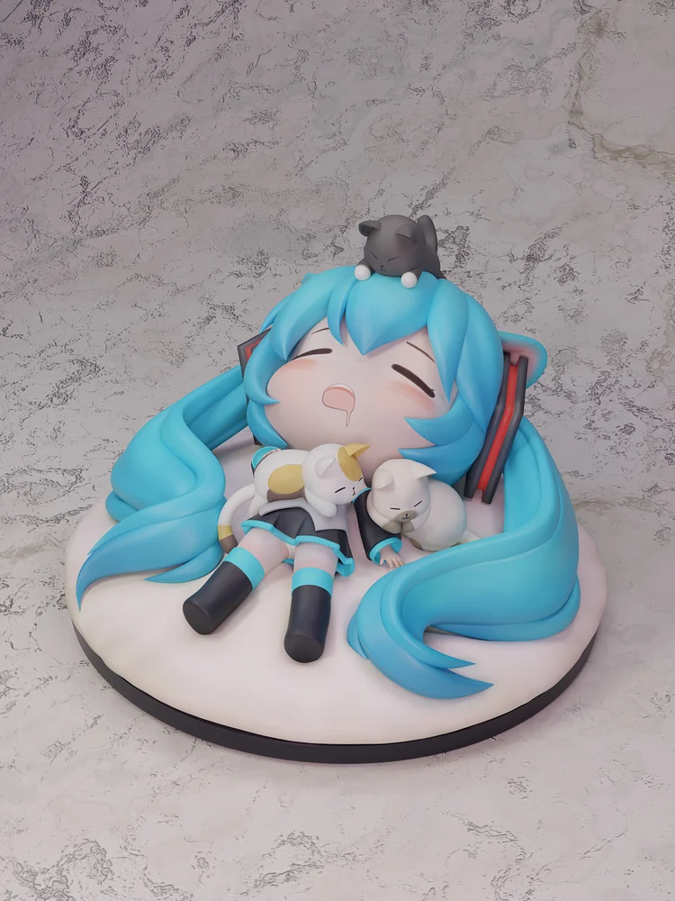Chao She Studio - Project Sekai Cat Hatsune Miku Statue(GK)-Statue Master