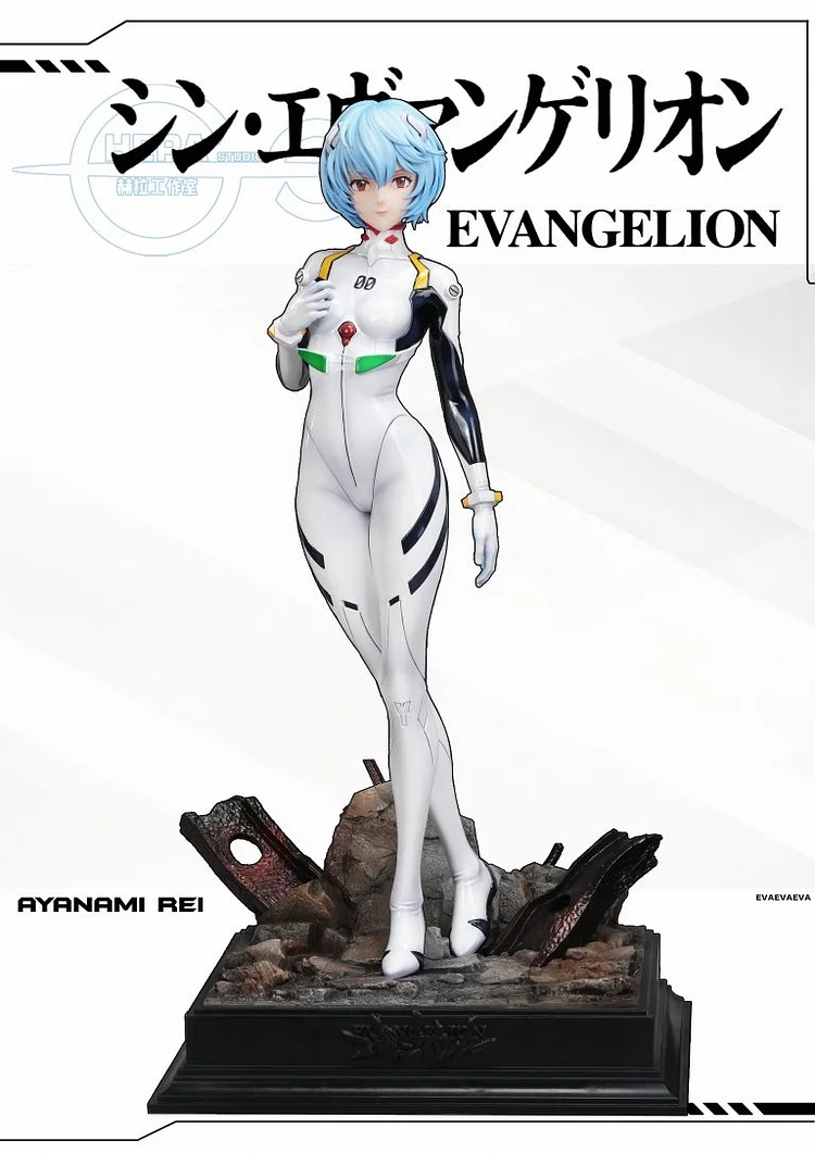 HeRa Studio - Neon Genesis Evangelion Asuka ＆ Ayanami Rei Statue(GK)