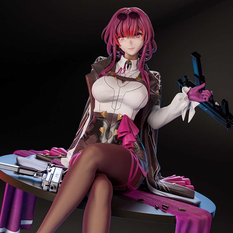 In-stock Mi Yin Studio - Honkai: Star Rail Kafka 1/6 Scale Statue(GK) (Adult 18+)
