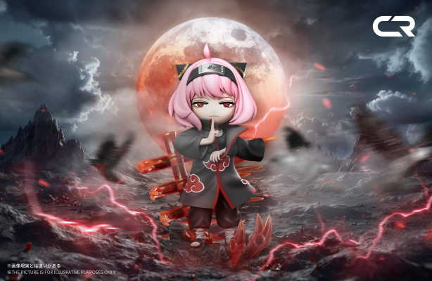 CR Studio - Spy x family Anya Cos Uchiha Itachi Statue(GK)-Statue Master