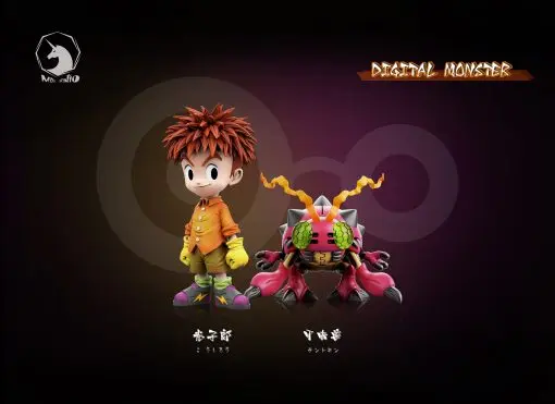 MDS Studio - Izumi Koushiro X Tentomon Digimon Statue