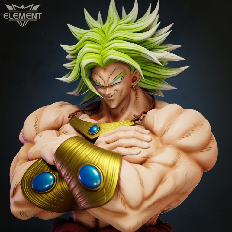ELEMENT Studio - Dragon Ball Hold chest Broly 1/4 Statue(GK)