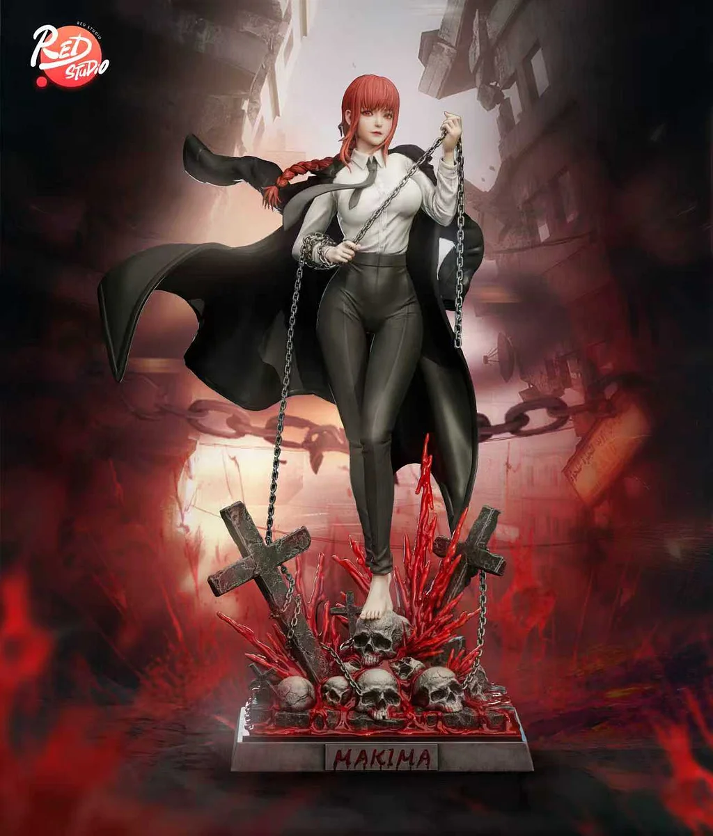 Red Studio - Makima Chainsaw Man Statue