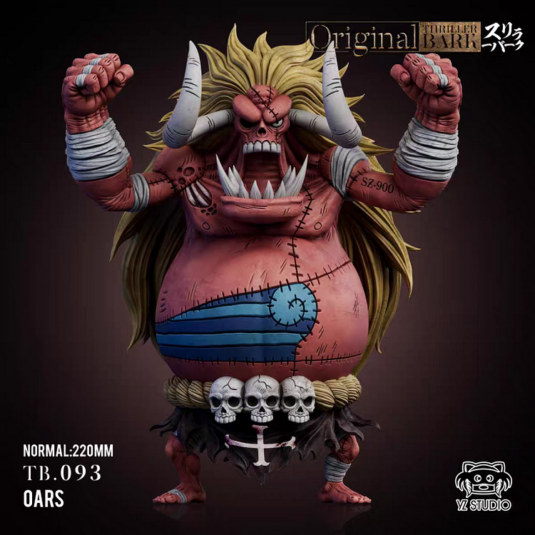 Yz Studio - One Piece Great Voyage Series Thriller Bark 093 Oars Statue(GK)