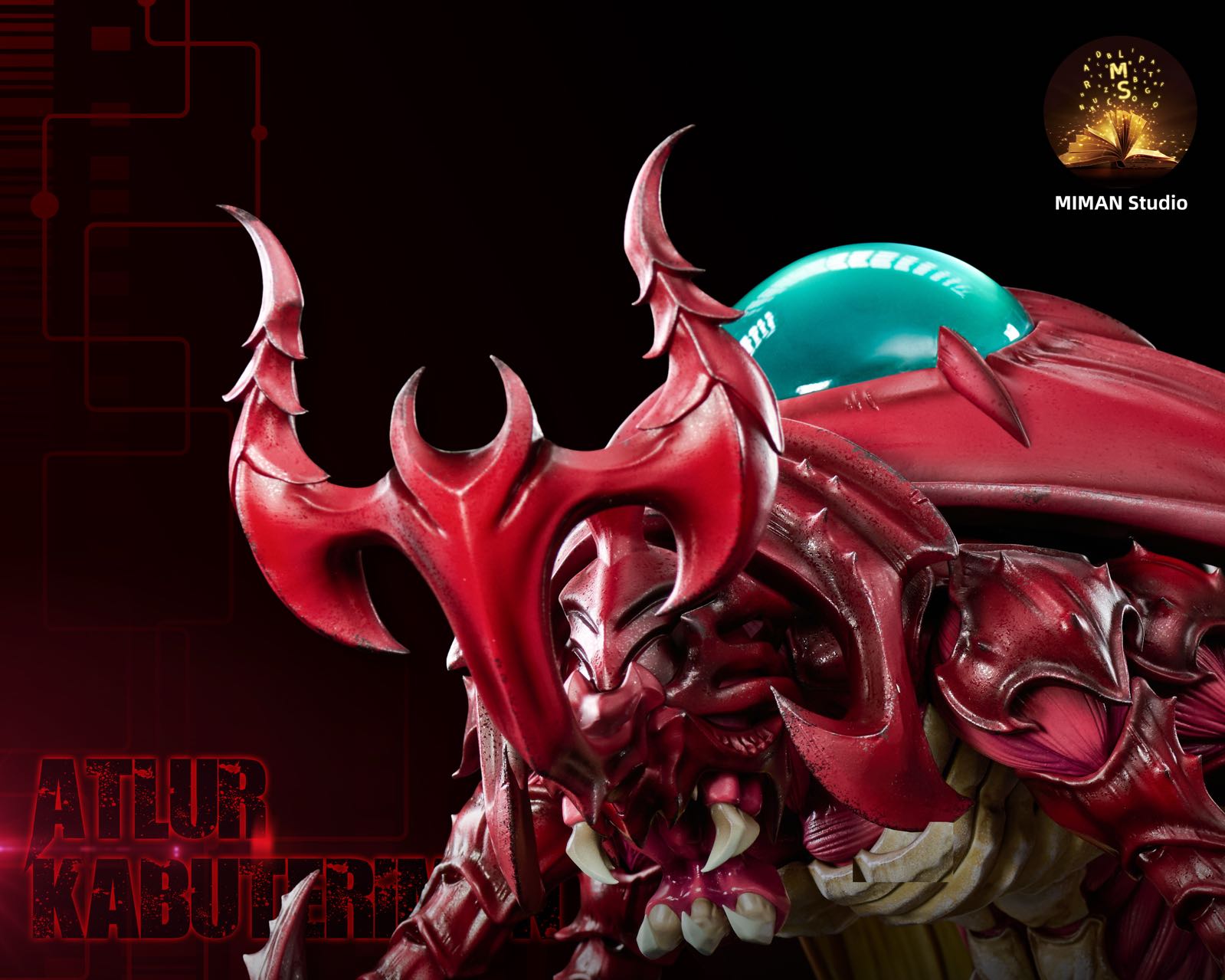MIMAN Studio Atlur kabuterimon 2.0 Digimon