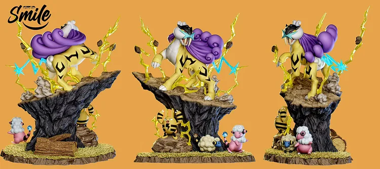 Smile Studio - Pokemon - Raikou 1/20 Sttaue(GK)
