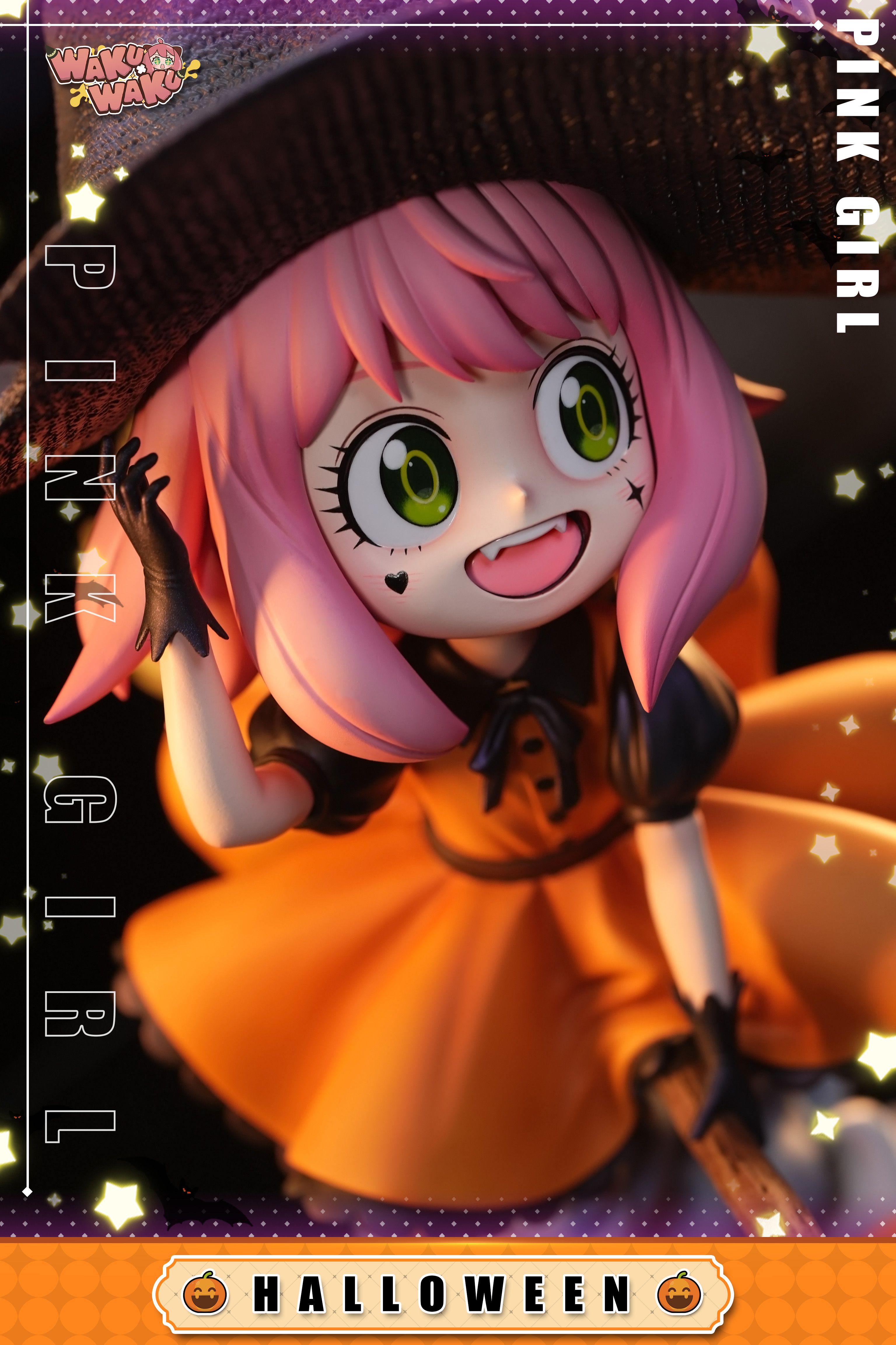 Pre-order WAKUWAKU 2024 Halloween Limited Edition, Anya Spy Family GK Figure Model.