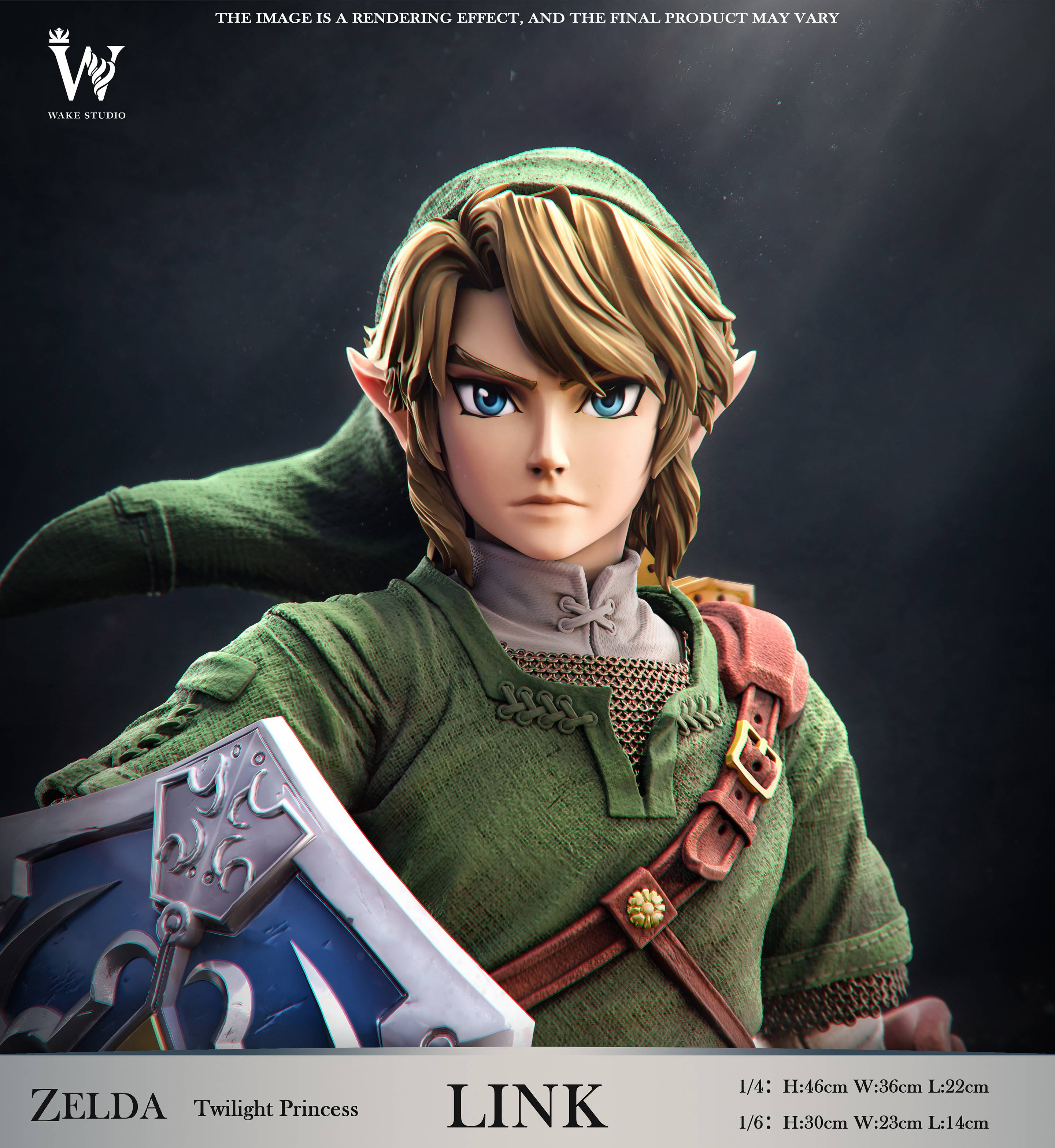 Pre-order Wake Zelda Twilight Link GK Limited Edition Handmade Statue Model