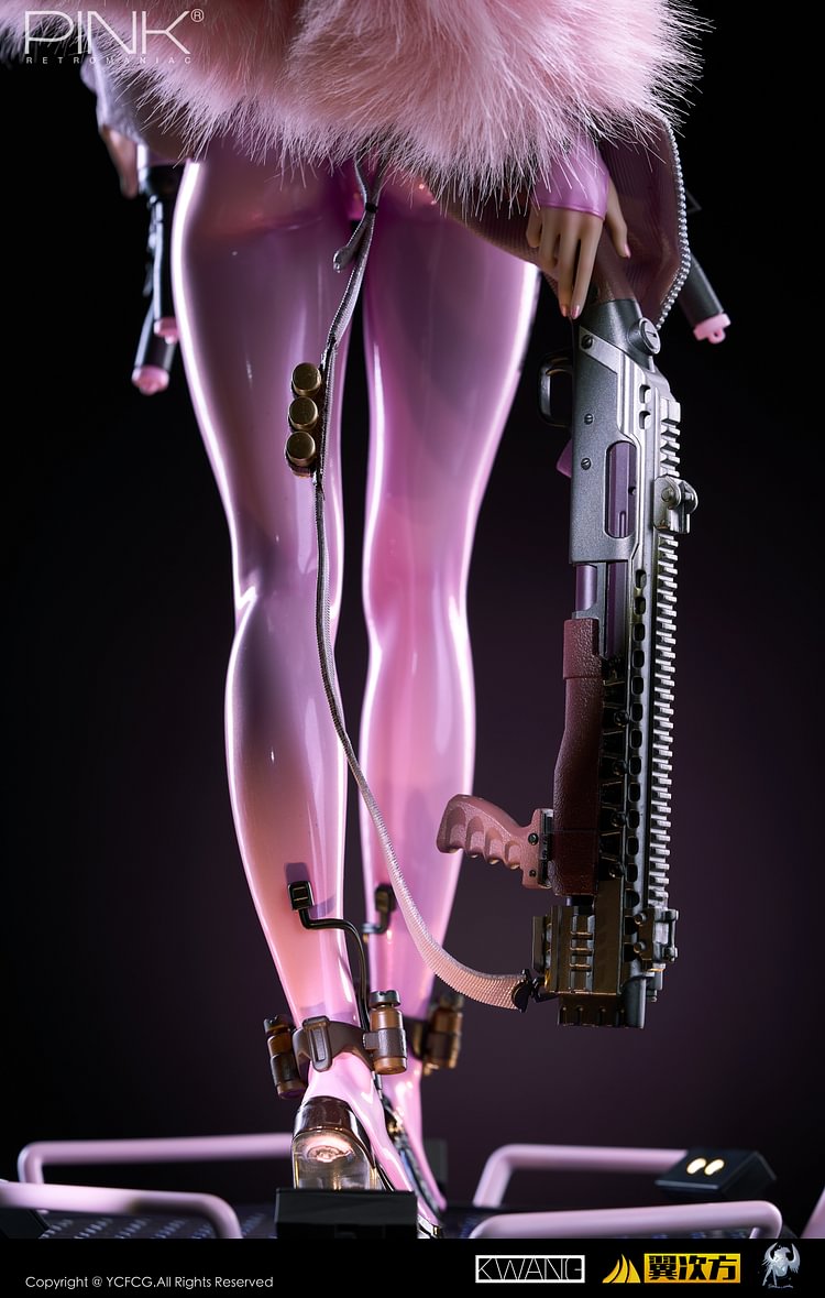Yi Ci Fang & Polaris Studio - Original PINK with LED 1/4 Statue(GK)