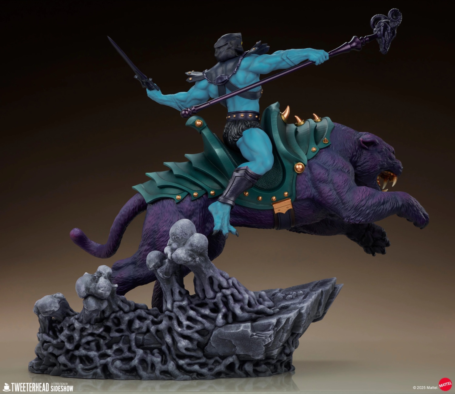 Sideshow x Tweeterhead：81cm SkeletorTM & PanthorTM Quarter Scale Maquette 9041812