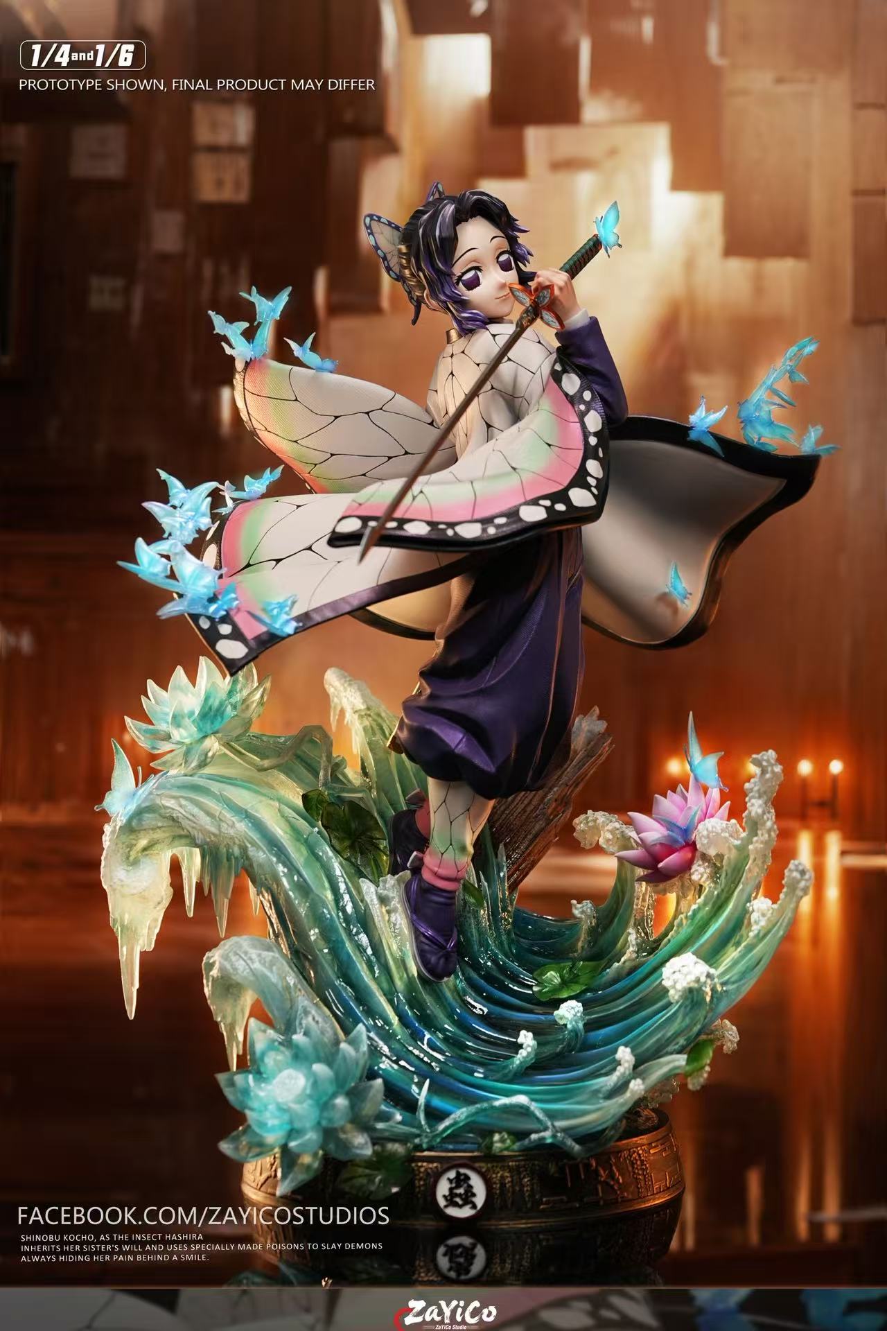 Zayico Studio Shinobu Kocho Insect Hashira Demon Slayer