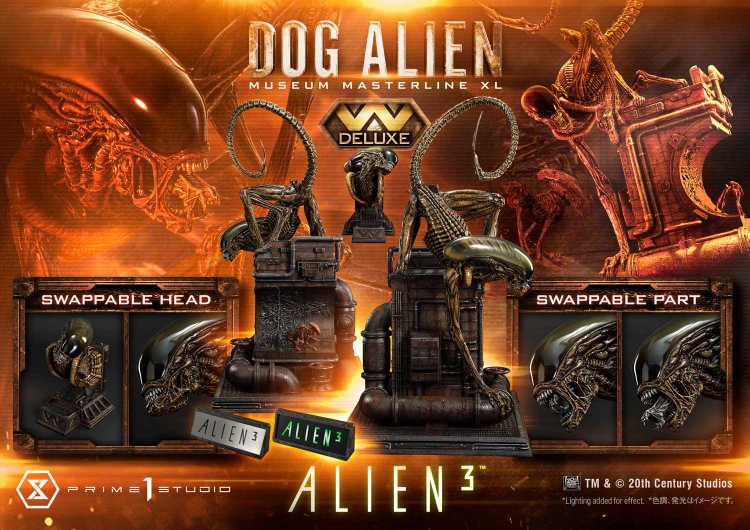 Prime 1 Studio - Museum Masterline XL Alien 3 (Film) Dog Alien MMXLAL-01 MMXLAL-01DX MMXLAL-01DXS (Licensed) 1/3 Action Figure