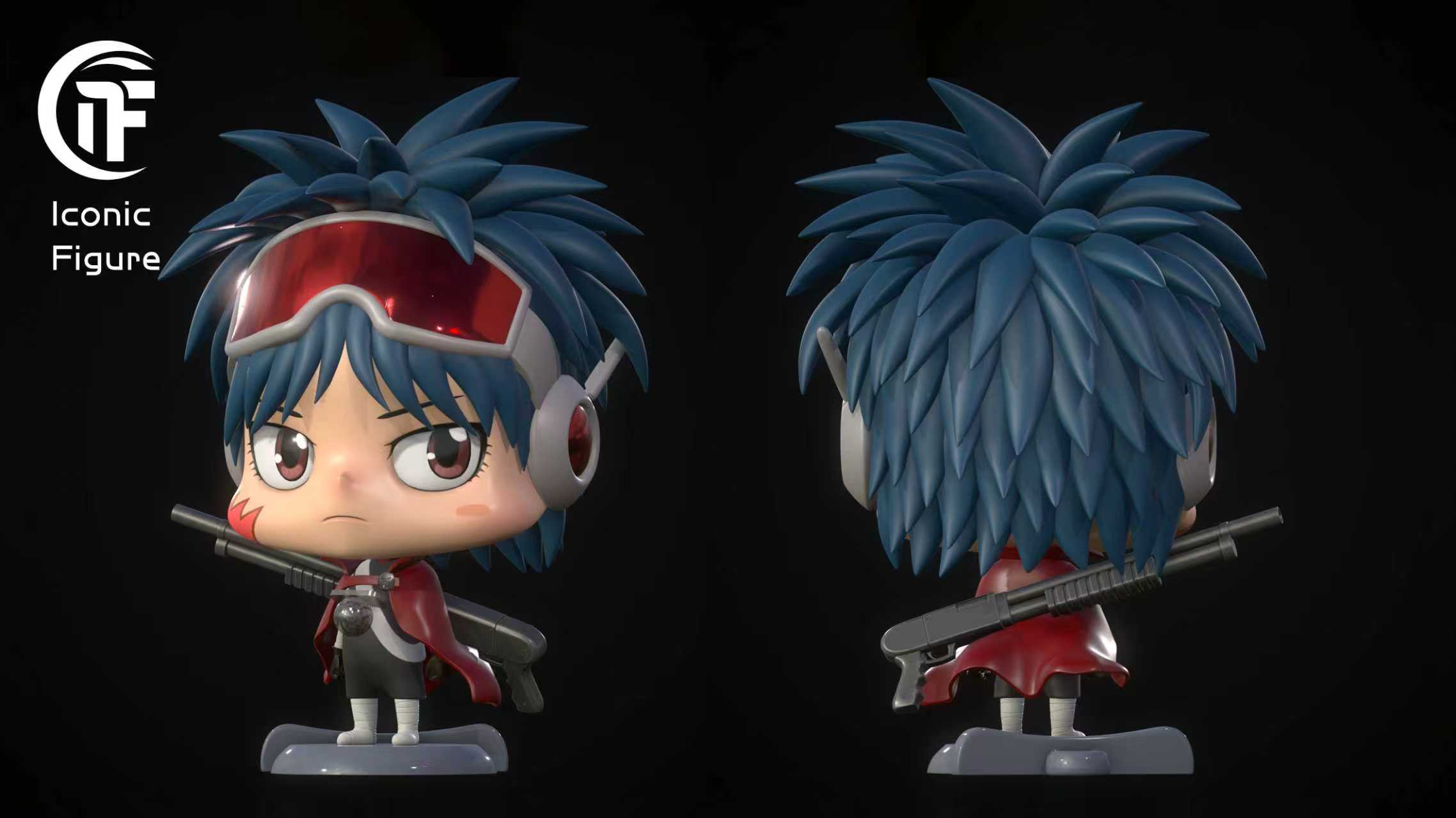 Iconic Figure Studio - Arcobaleno Series #8 Lal Mirch Katekyo Hitman Reborn Statue(GK)