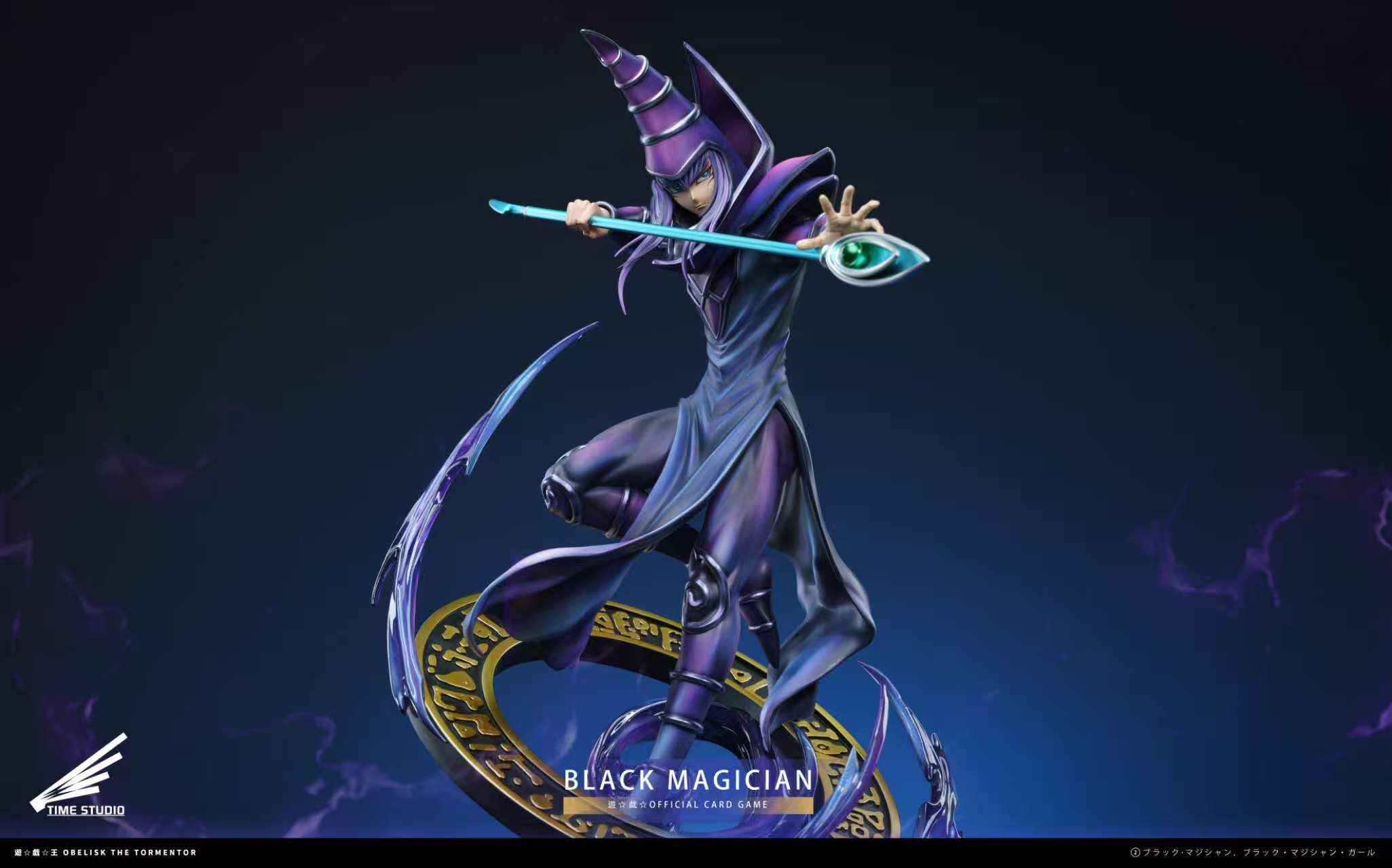 Time studio Yu-Gi-Oh series  Dark Magician and Dark Magician Girl 1/6 statues