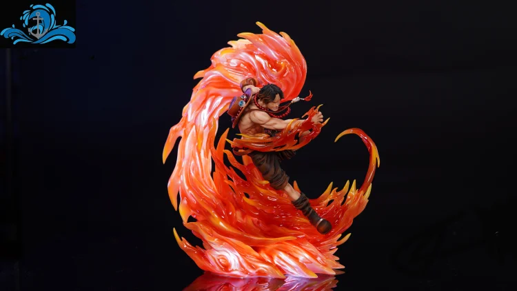 Po Lang Studio - One Piece Portgas D. Ace Dual Statue(GK)