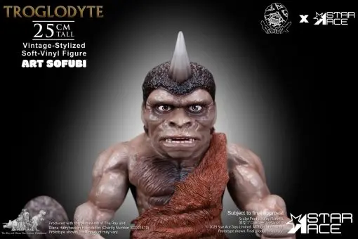 Star Ace Toys - TROGLODYTE Vintage-Stylized Soft-Vinyl Figure ART SOFUBI SA3093 (Licensed)Statue 