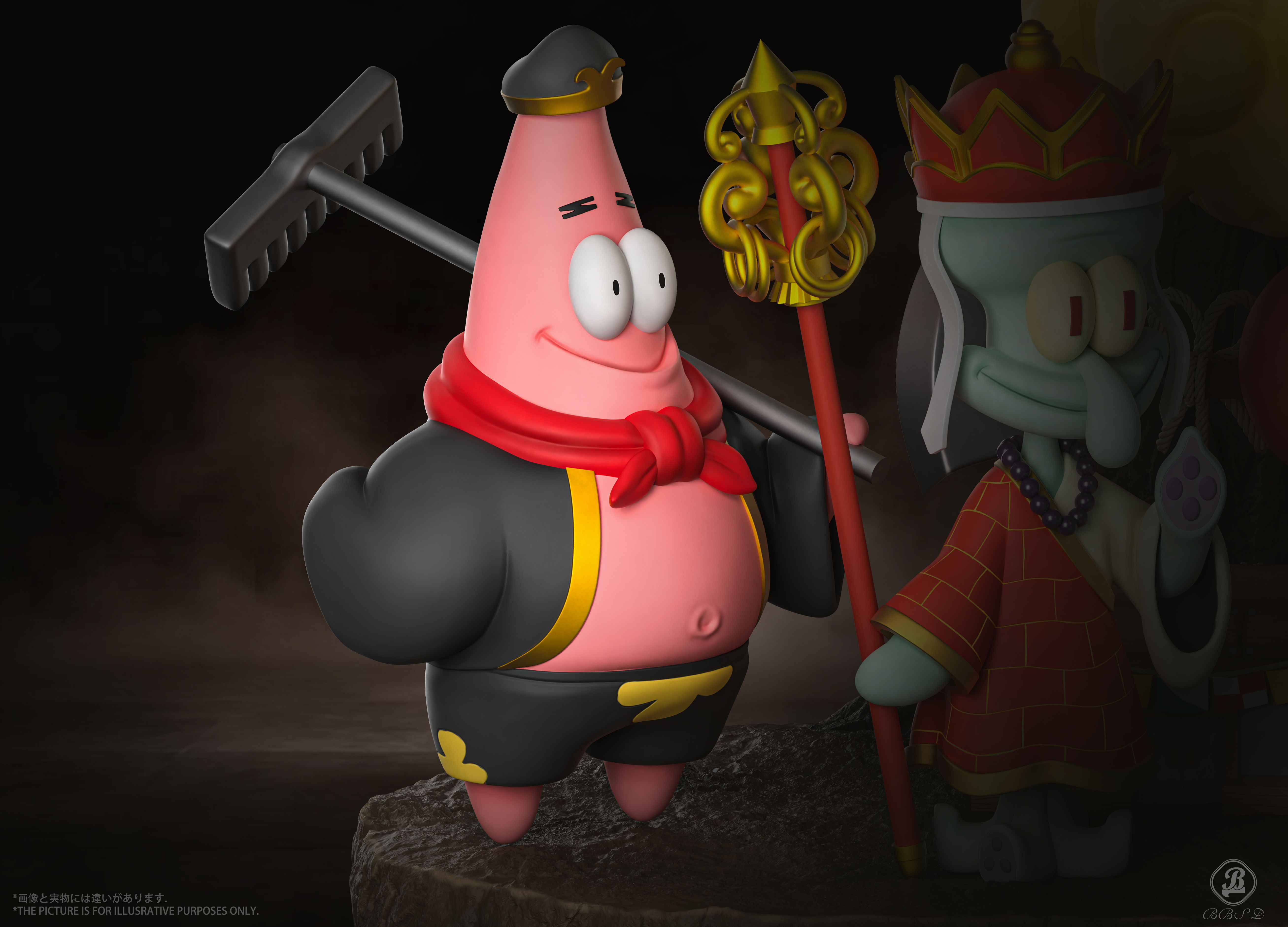 BBSD Studio - SpongeBob SquarePants SpongeBob COS Journey to the West Statue(GK)