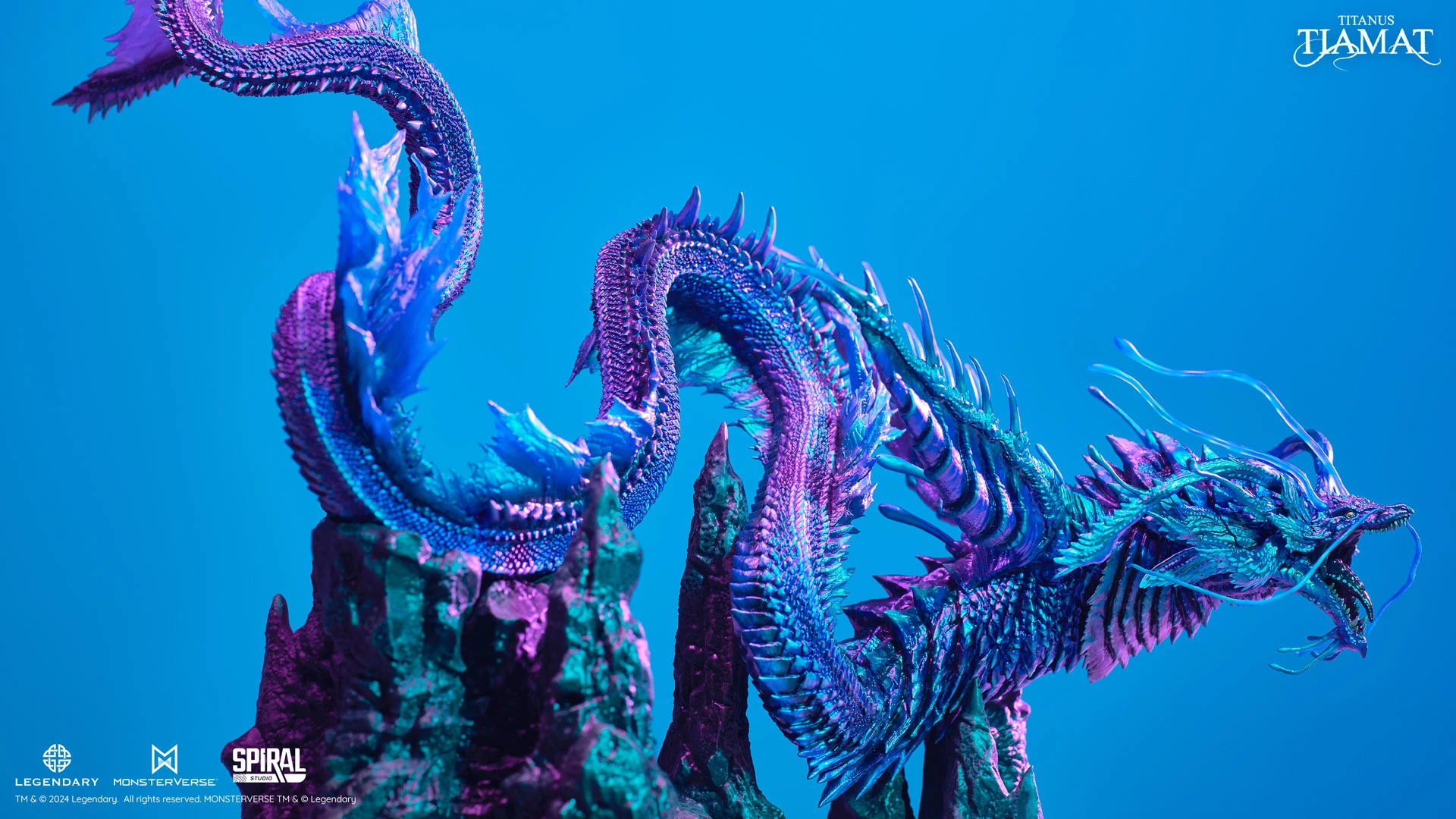 Spiral Studio x Legendary - Licensed Titanus Tiamat Sea Dragon (HoF Series) 