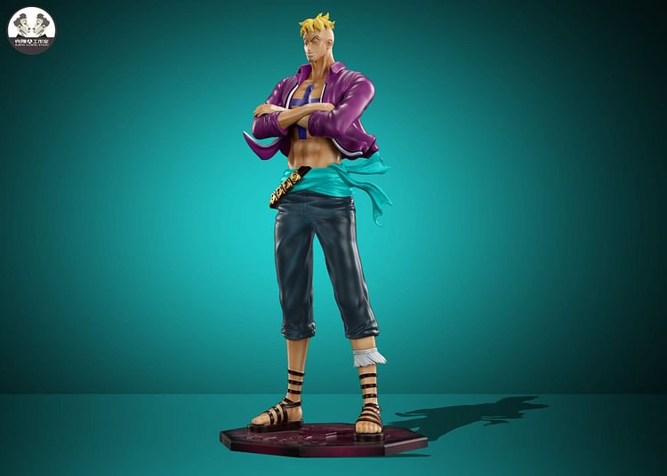 Clone Studio - One Piece Whitebeard Pirates Captain Series 015 Marco 016 Portgas D. Ace 1/6 Statue(GK)