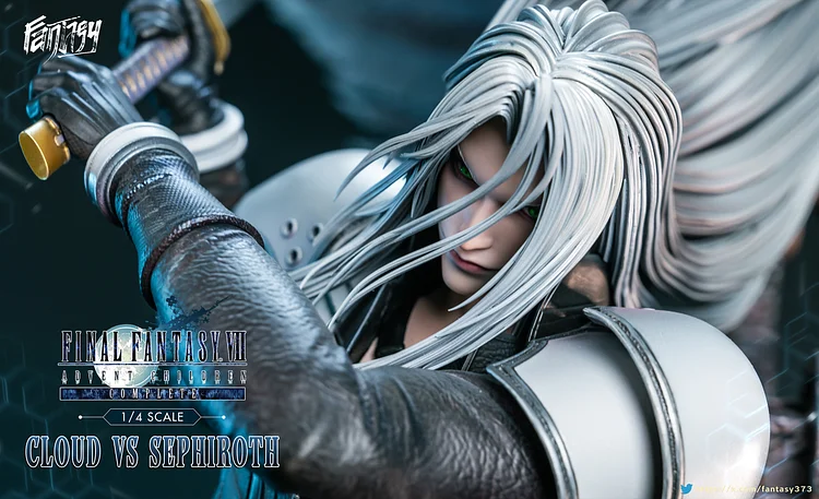 FANTASY Studio & Dragon Studio - Final Fantasy Sephiroth VS Cloud Strife 1/4 Statue(GK)
