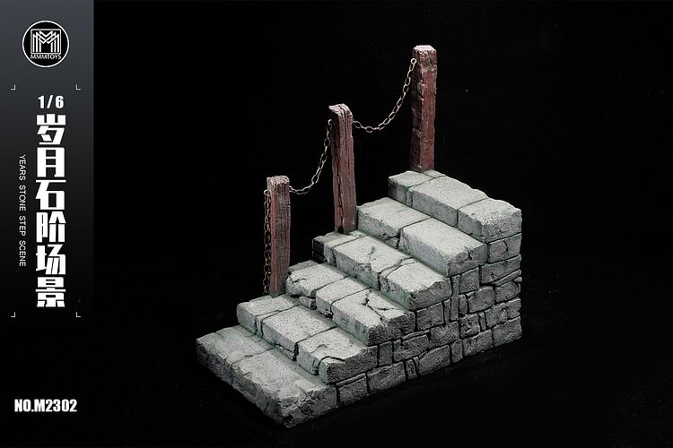 IN STOCK  MMMTOYS 1/6 th Years Stone Step Scene M2302