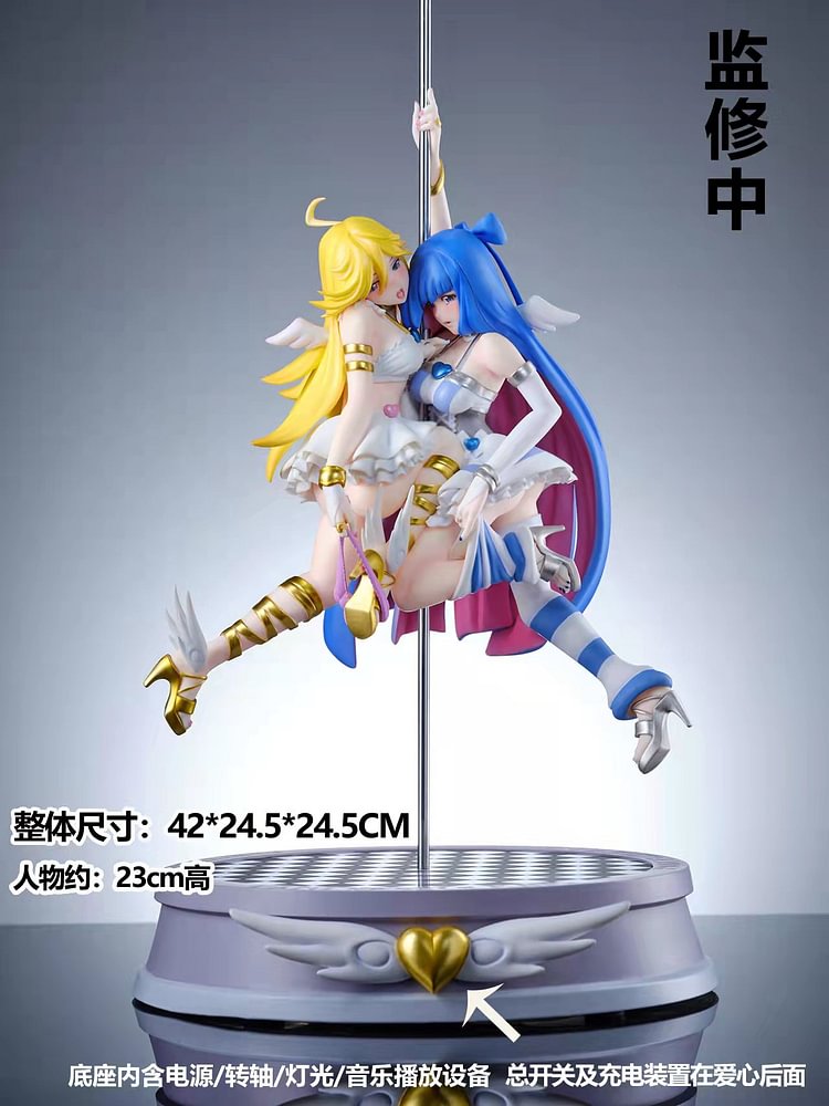 IN-stock Dragon stone studio Panty & Stocking with Garterbelt 1/6 Statue(GK) (Adult 18+)