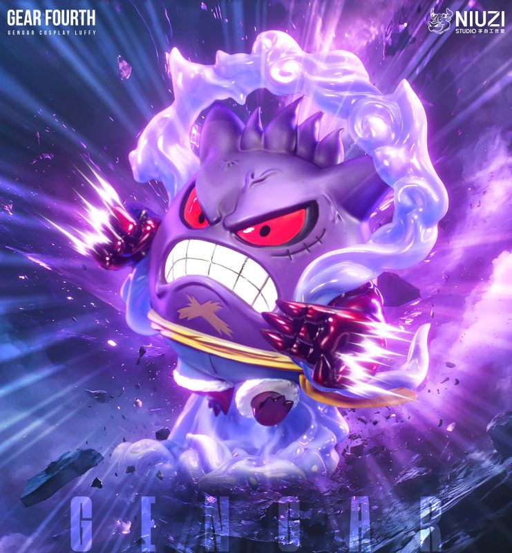 NIUZI Studio - Pokémon Gear 4 Gengar Statue(GK)