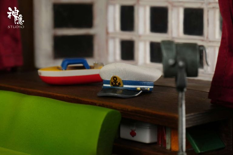 Shen Yin Studio - Ponyo on the Cliff Food Series Three Minutes of Happiness Statue(GK)