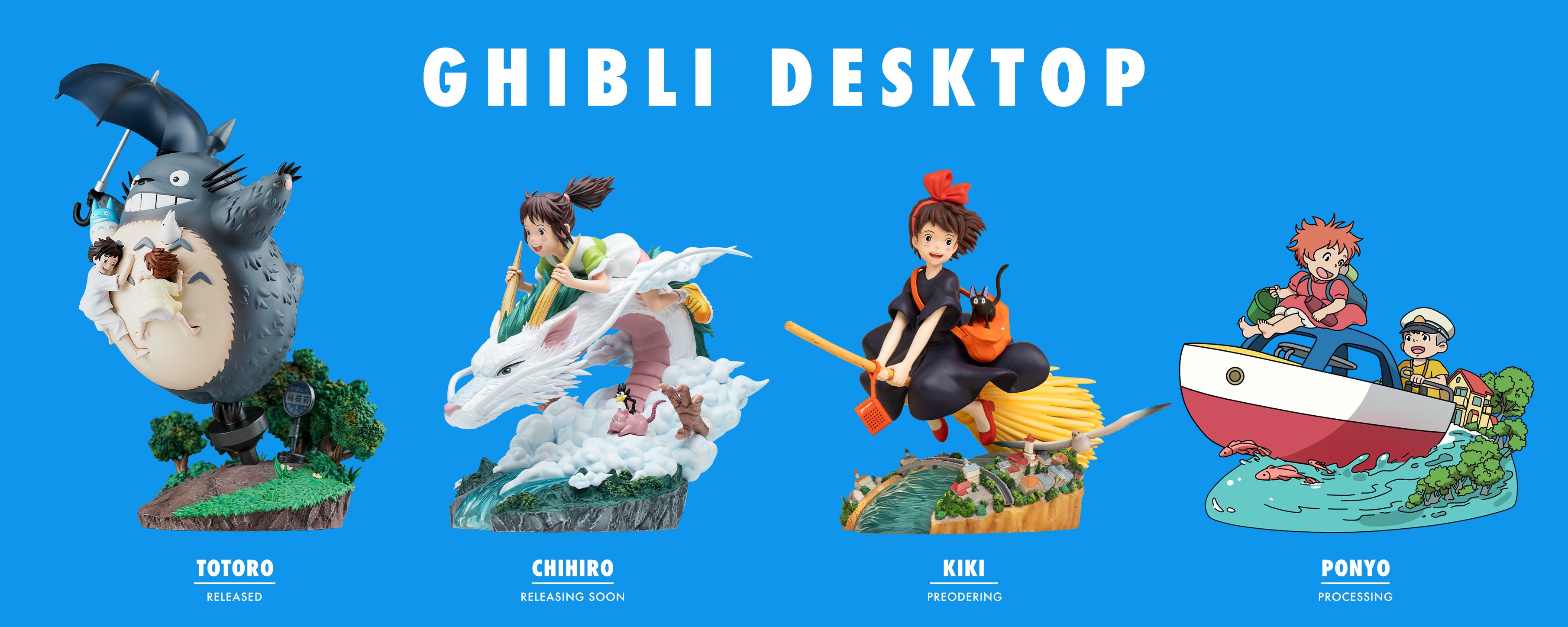 Chikara Studio - Kiki's Delivery Service Hayao Miyazaki Desktop Series Statue(GK)